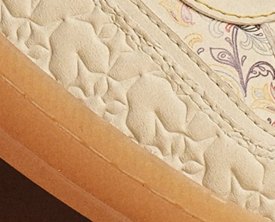 Debossed detailing