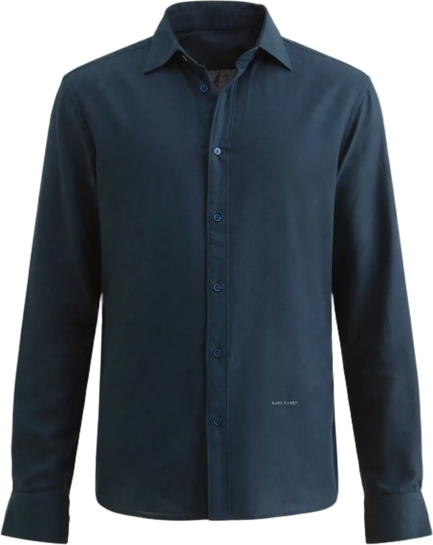 Men's Otago Cotton Shirt in Navy