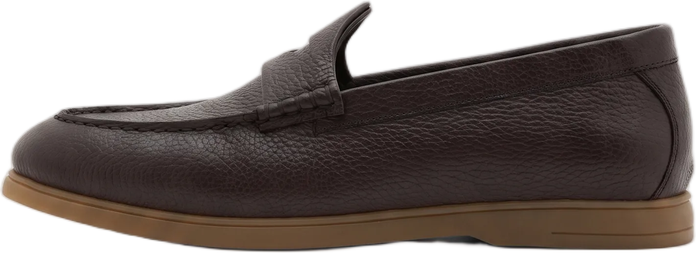 Penny Loafers in Brown