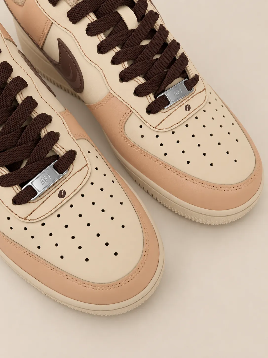 Nike AF1 Coffee-dyed