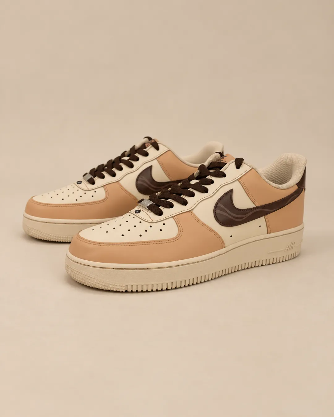 Nike AF1 Coffee-dyed
